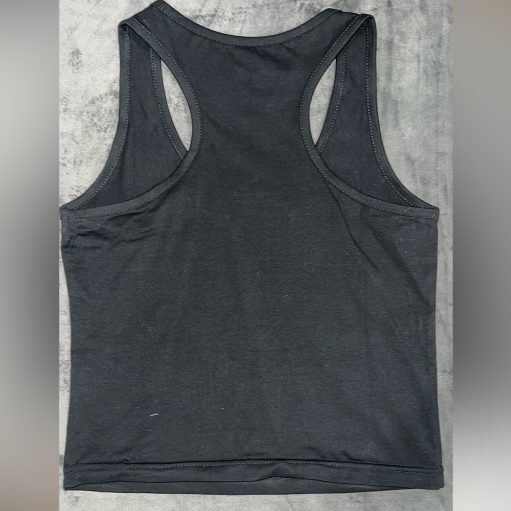 Black Razor Back Tank - Picture 2 of 2